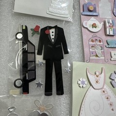 Lot Of Wedding Stickers Jolee’s Boutique Marcella k See All Pictures Scrapbook