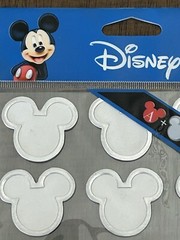 Cute Lot MICKEY MINNIE MOUSE Scrapbook Stickers,Paper, Princess Paper Clips+++