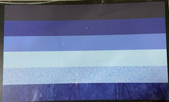 CM022 – CREATIVE MEMORIES PHOTO MOUNTING PAPER – SHADES OF BLUE – 10×12