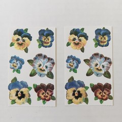 Lot of 2 The Gifted Line John Grossman Pansies Stickers Mods