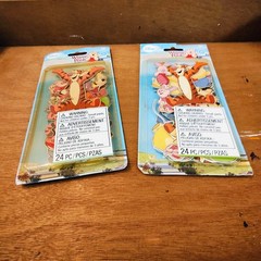 Vtg Winnie The Pooh Tigger Chipboard Embellishments lot of 2 packs NIP EKSuccess
