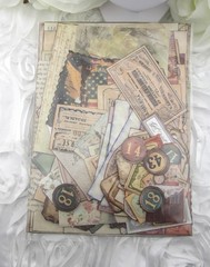 100pc Vintage Junk Journaling Supplies Theme: Post Card, Travel & Ticketing