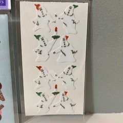 Stickermagic Ice Cream & Fuzzy Ghost Stickers