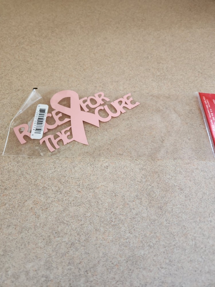 Laserline~Race for the Cure/Breast Cancer Awareness Die Cut piece