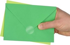 Versatile 1 Inch Clear Circle Labels – 5000 Seals for Gifts, Invitations & More