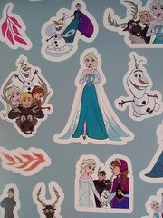 Disney Elsa Frozen 150 Stickers Kids Puffy Glitter Foil Glossy Sticker Book 3+