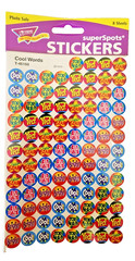 Vintage Sealed 90s Trend Enterprises Teacher Stickers SuperSpots T-46160 8shts