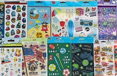 679 Stickers Cartoon Themed, Marvel Pokemon Mickey Mouse Minecraft Spongebob ++