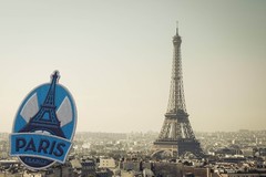 Paris Weatherproof Vinyl Travel Sticker – Gift or Souvenir
