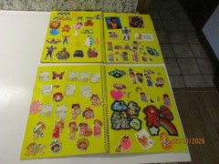 Vintage 1980’s Sticker Albums Books Lot Of 7 SW, GI Joe, Care Bears, Puffy, CP