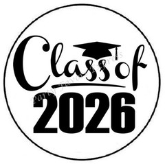 CLASS OF 2024 GRADUATION ENVELOPE SEALS LABELS STICKERS PARTY FAVORS