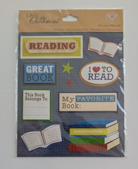 Reading Books Love To Read Scrapbooking Stickers By Life’s Little Occasions