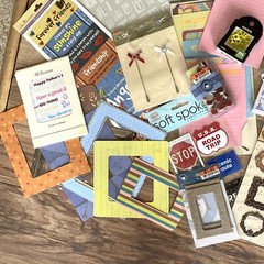 LOT NOS Scrapbooking Card Making Craft Albums Papers Stickers Bling Sheets Tools