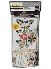 Vicki Boutin Nature Mixed Media Ephemera Pack 280pc Stickers/Cardstock/Acetate