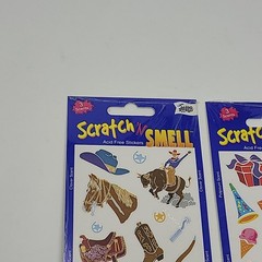 Mello Smello (2) Scratch And Smell Packs Of Stickers Unopened