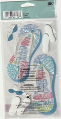 Jolee’s Boutique BEACH Collection FLIP FLOPS theme 66748 Fast FREE ship!