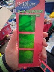 Sticker Zone 3-D Hologram Space Theme Holographic Stickers New Sealed