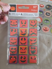 Vintage Halloween Scrapbook Sticker Multi-Brand Theme Pack Lot of 7