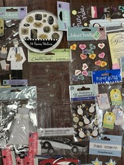Lot Of 58 Jolee’s Boutique Scrapbooking Stickers Birthday Baby Wedding Animal