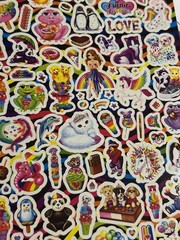 Lisa Frank Stickers over 1800 unused oh my! 2015