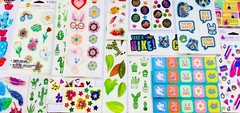 250+ Stickers | Animal Bird Aquarium SEA LIFE Creatures Floral Insect MXD Themes