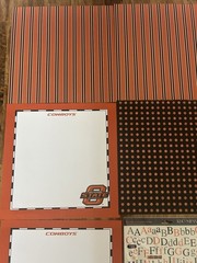 Oklahoma State University Cowboys OSU Scrapbooking Lot Paper Stickers Titles