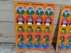 Scratch N Sniff Orange Stickers 3M