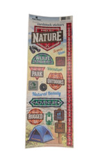 Themed Scrapbook Stickers Sheet Lot City Vacation Outdoor Travel Paper Cardstock