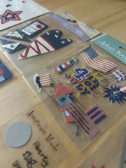 4th Of July Scrapbook Stickers LOT ; Jolee , Stickopotamus , And More