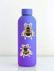 Honey Bee Die Cut Vinyl Stickers Set Scrapbooking Laptop Waterbottle