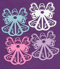 ANGEL # 14 die cuts scrapbook cards