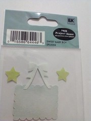 A Touch of Jolee’s SWEET BABY BOY Theme 3-D Stickers 11 Pieces EK Success