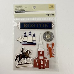 Reminisce Jet Setters Jolee’s Boutique and Other Dimensional Stickers Lot of 9
