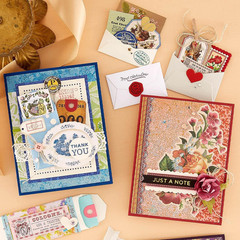 Sticker Pad 6″X8.5″ 12/Sheets – Flea Market Finds- Stationer’S Boutique