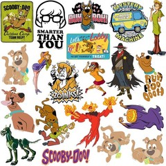 SCOOBY DOO VARIETY DIE CUT VINYL 50 CT STICKER PACK