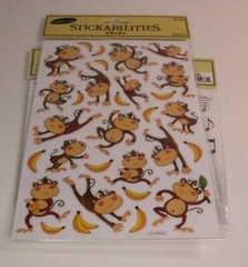 Pack of 8 The Paper Studio Stickablities Scrapbooking Stickers NEW