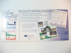 Lot 5 Creative Memories Die Cuts- Landscapes & Wedding Cake-Park Harvest Garden