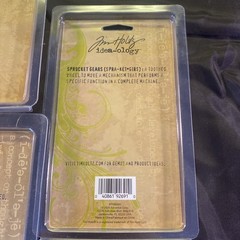 Tim Holtz Idea-ology Embellishments Lot Of Keys, Clocks, Gears Metal