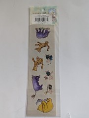 Classic Winnie The Pooh Scrapbooking Crafting Stickers Michel & Company Lot of 5