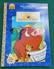 2 Vintage Disney The Lion King Rare Mix Activity Puzzle Mazes Books Never Used