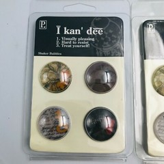 Lot of 6 I KAN DEE Shaker Bubbles 3-D Stickers New NIP Crafting -12 Styles Avail