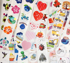 100 Random Pick Stickers/Scrapbook/Crafts/Journals/Planner/Diary/School/1 inch