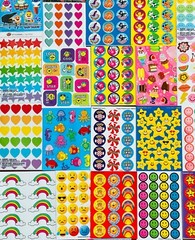 1000+ Stickers | HUGE Kids Girls Boys Teens Children Wholesale Sticker Lot