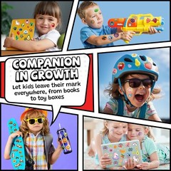 Delightful Scented Stickers for Kids – 68 Sheets, Perfect Gift for Little Ones