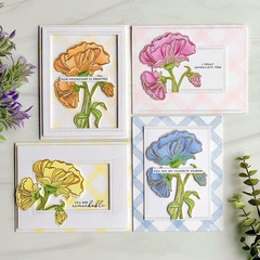 Rectangle Border Die Cut for Card Making, Scrapbooking Die-Cuts, Metal Cutting