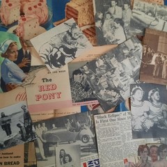 Vintage Junk Journal Paper Lot Ephemera Craft Bundle Old Photos Christmas Cards