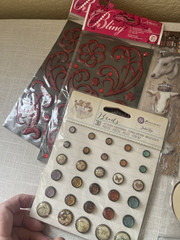 Large Lot Emphera Embellishments, Metal, Wood and More 12 New