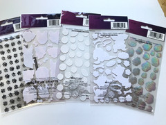 EK Success Sticko Dog Stickers Lot Scrapbook Journal Pet Paw Prints Toys