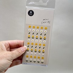 Suatelier Mini Series Daisy Flower Stickers Planners Calendars Journals Collage