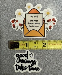 Motivational Inspirational Good Vibes Religious Stickers Lot Of 29